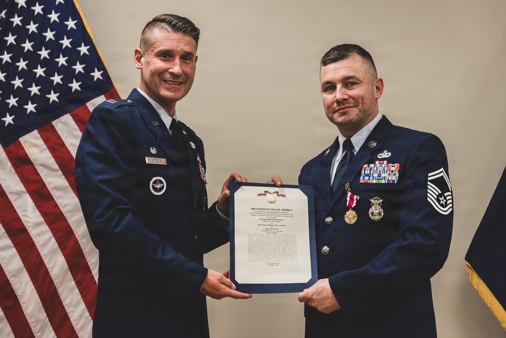 SMSgt Doug Connolly Retirement