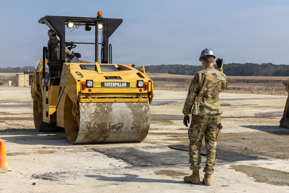 145th Civil Engineer Squadron conducts Rapid Damage Repair course