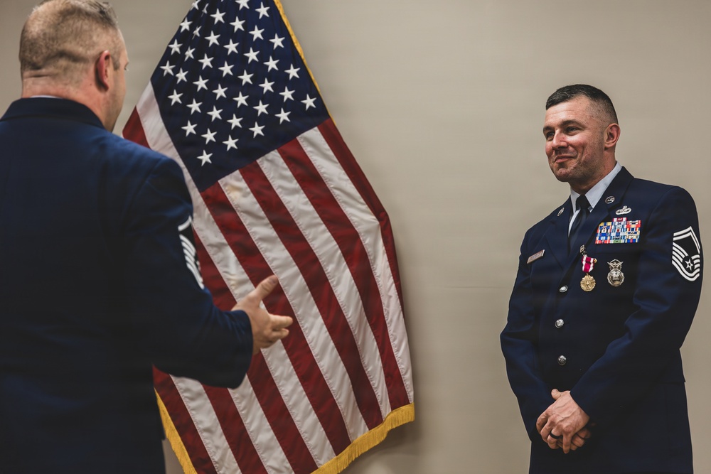 SMSgt Doug Connolly Retirement