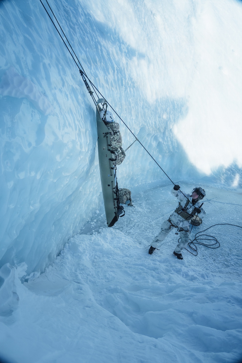 US, Allied Partners SOF conduct SAR scenario in Greenland during AE26