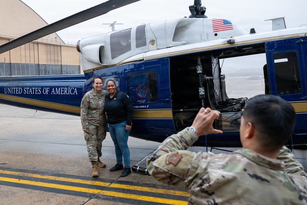 316th OG gives honorary commanders firsthand look at 1st HS mission