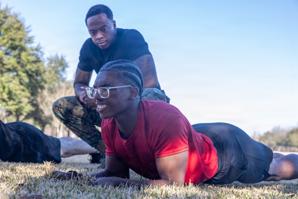 Recruiting Sub-Station Fort Bend Initial Strength Test&amp;#xA;