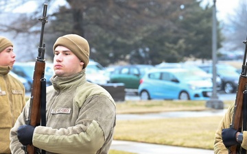 Air Force Firing Party trains for solemn mission