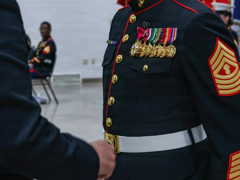 Master Gunnery Sgt. Jared Cobb Retirement Ceremony