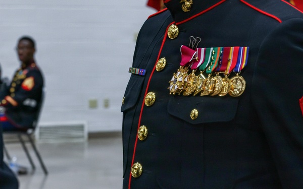 Master Gunnery Sgt. Jared Cobb Retirement Ceremony