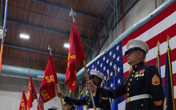 Master Gunnery Sgt. Jared Cobb Retirement Ceremony