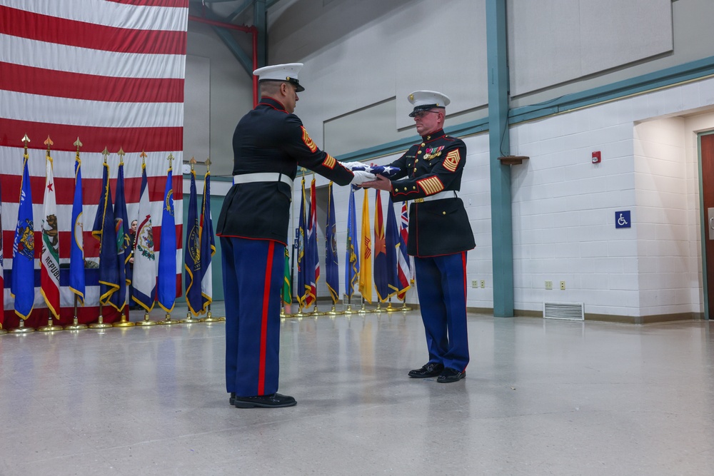 Master Gunnery Sgt. Jared Cobb Retirement Ceremony