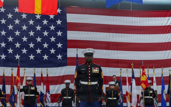 Master Gunnery Sgt. Jared Cobb Retirement Ceremony