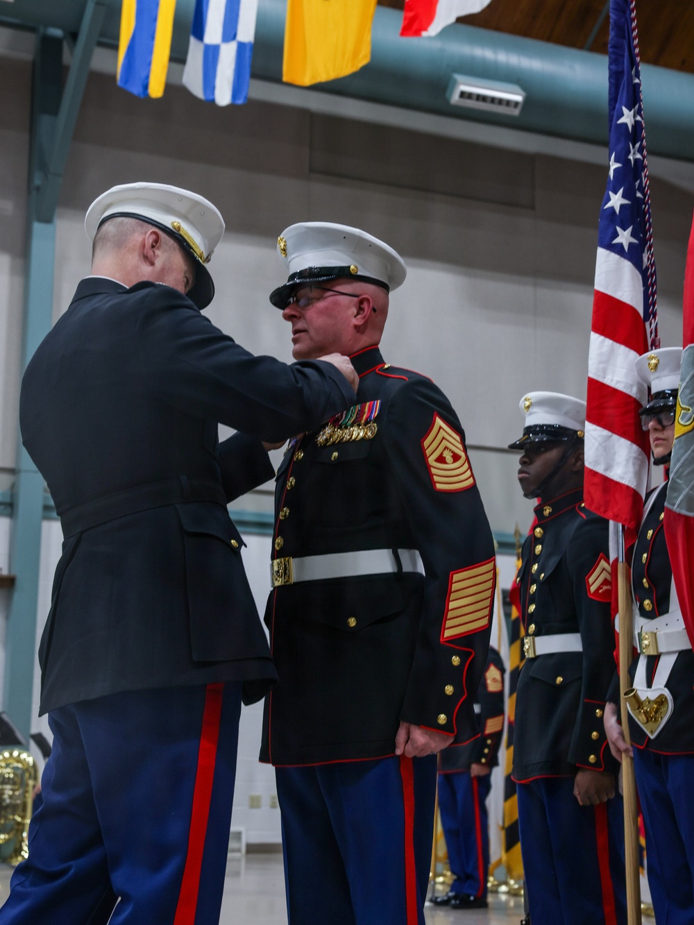 Master Gunnery Sgt. Jared Cobb Retirement Ceremony