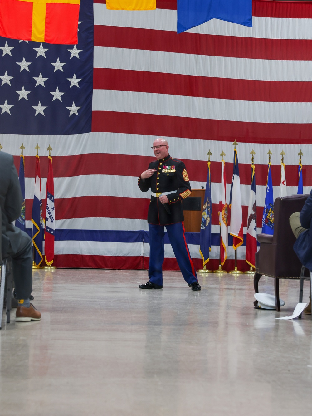 Master Gunnery Sgt. Jared Cobb Retirement Ceremony