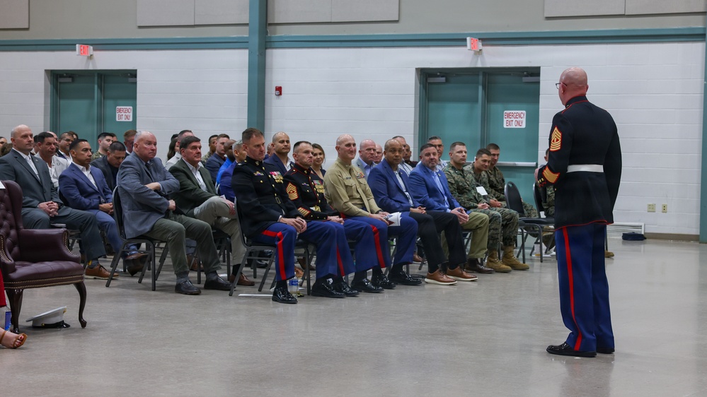 Master Gunnery Sgt. Jared Cobb Retirement Ceremony