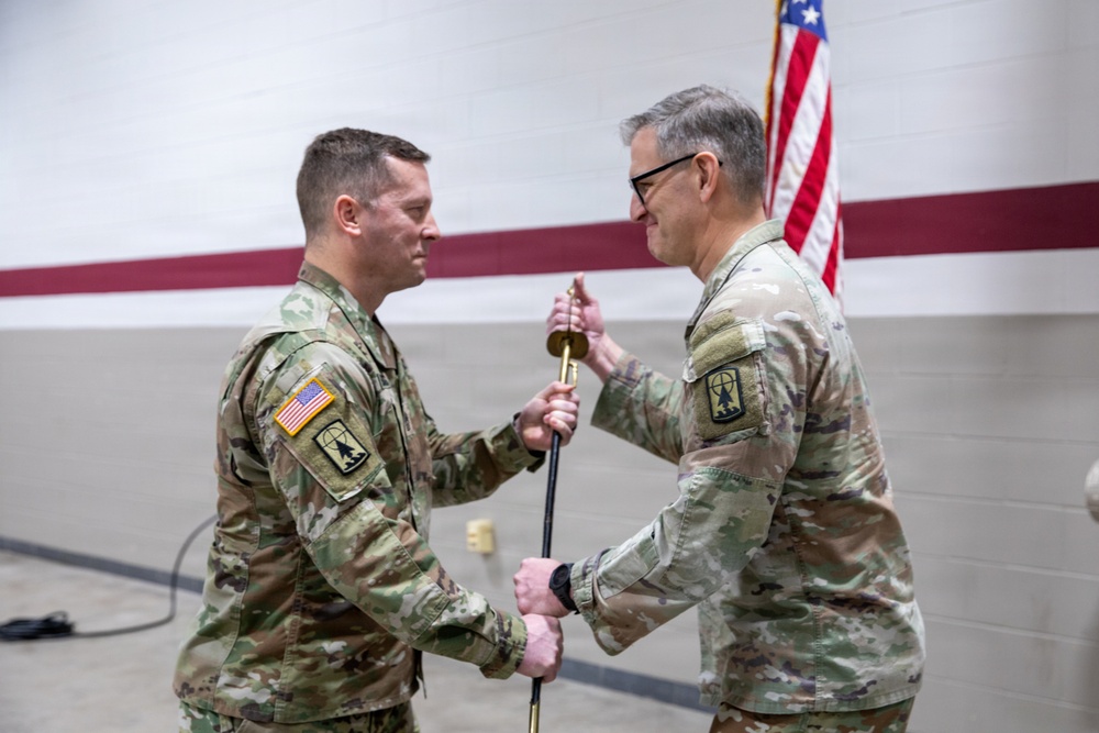 Prestigious Wisconsin Guard engineer battalion welcomes new command team