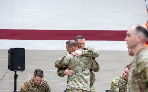 Prestigious Wisconsin Guard engineer battalion welcomes new command team