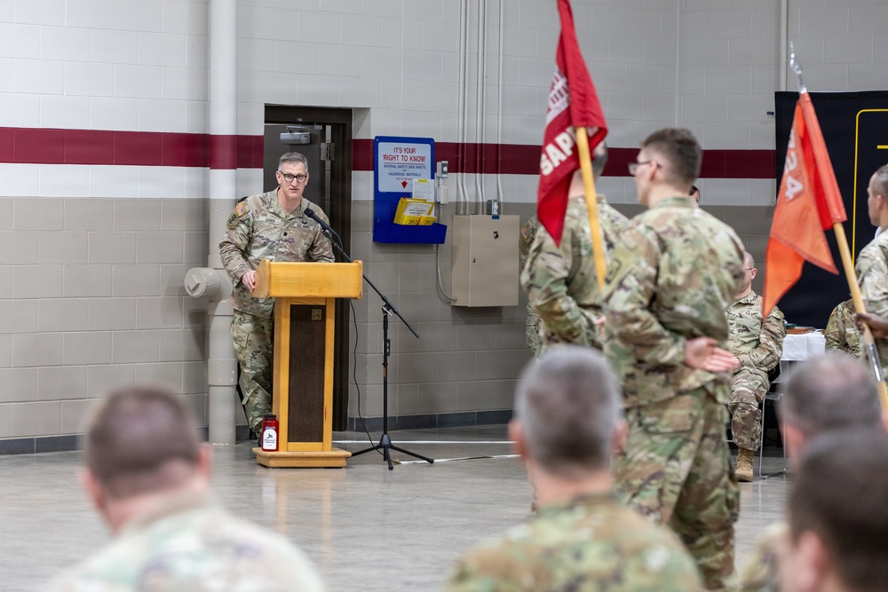 Prestigious Wisconsin Guard engineer battalion welcomes new command team