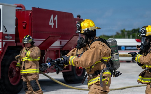 BM26: Kadena firefighters hone rapid response skills
