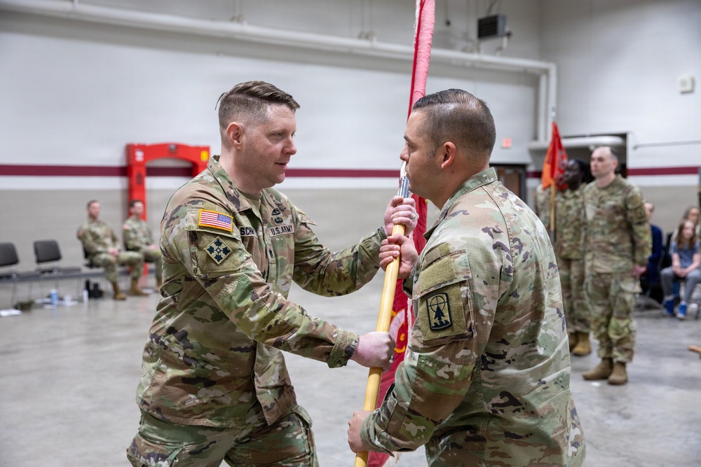 Prestigious Wisconsin Guard engineer battalion welcomes new command team