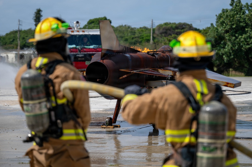 BM26: Kadena firefighters hone rapid response skills