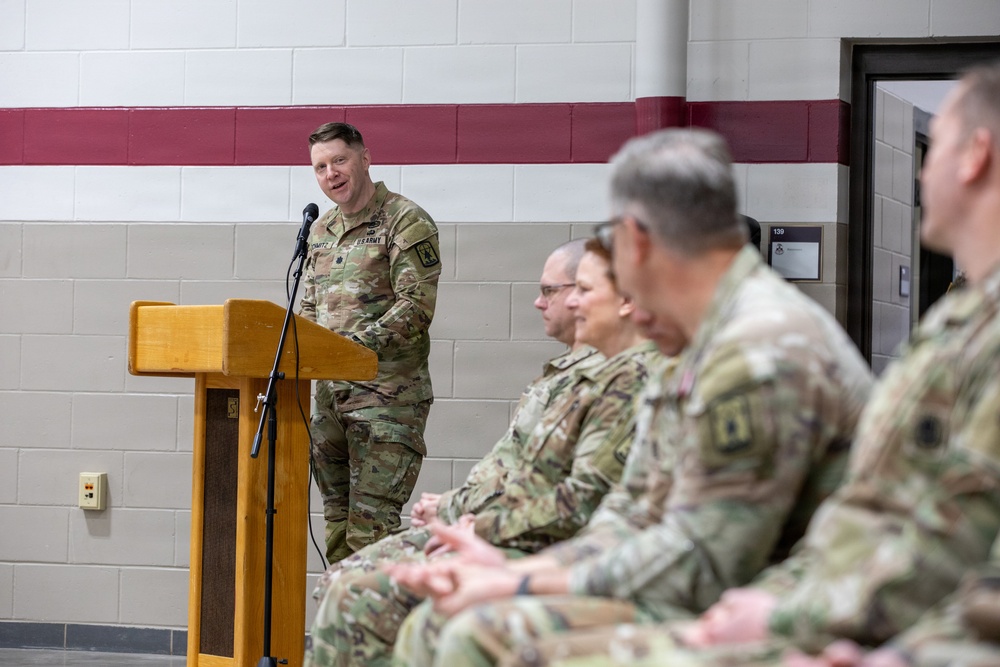 Prestigious Wisconsin Guard engineer battalion welcomes new command team