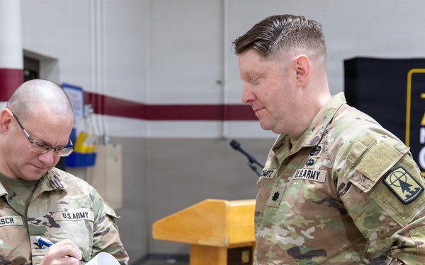 Prestigious Wisconsin Guard engineer battalion welcomes new command team