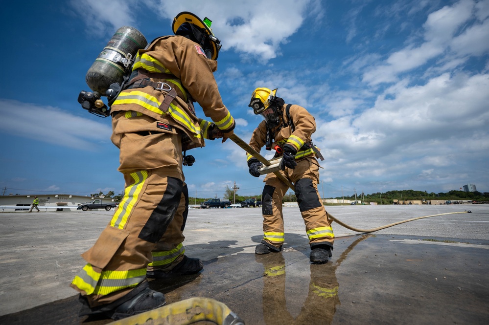 BM26: Kadena firefighters hone rapid response skills
