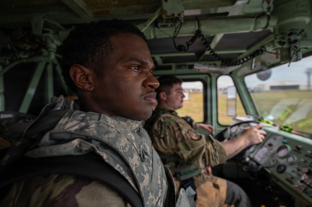 BM26: Kadena firefighters hone rapid response skills