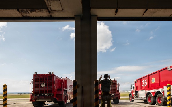 BM26: Kadena firefighters hone rapid response skills