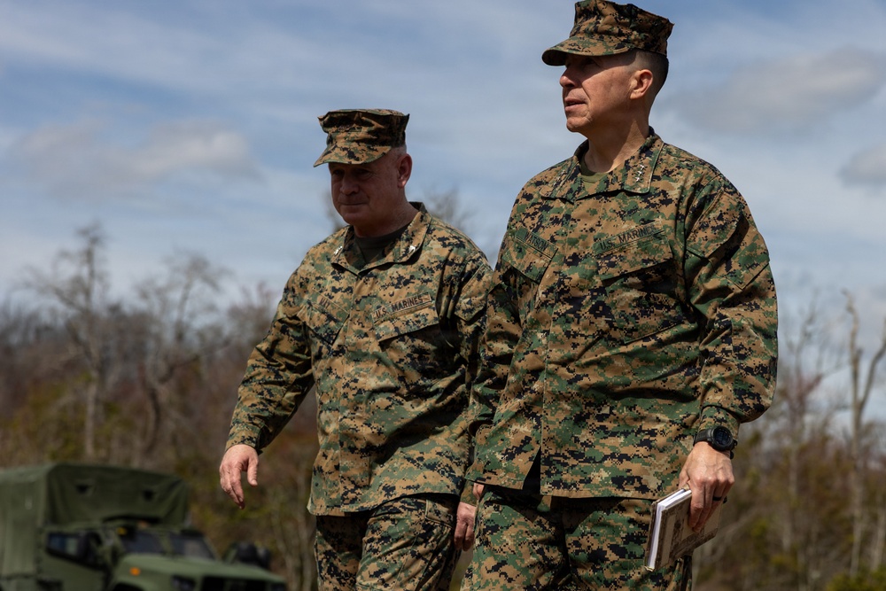 TECOM Commanding General Visit