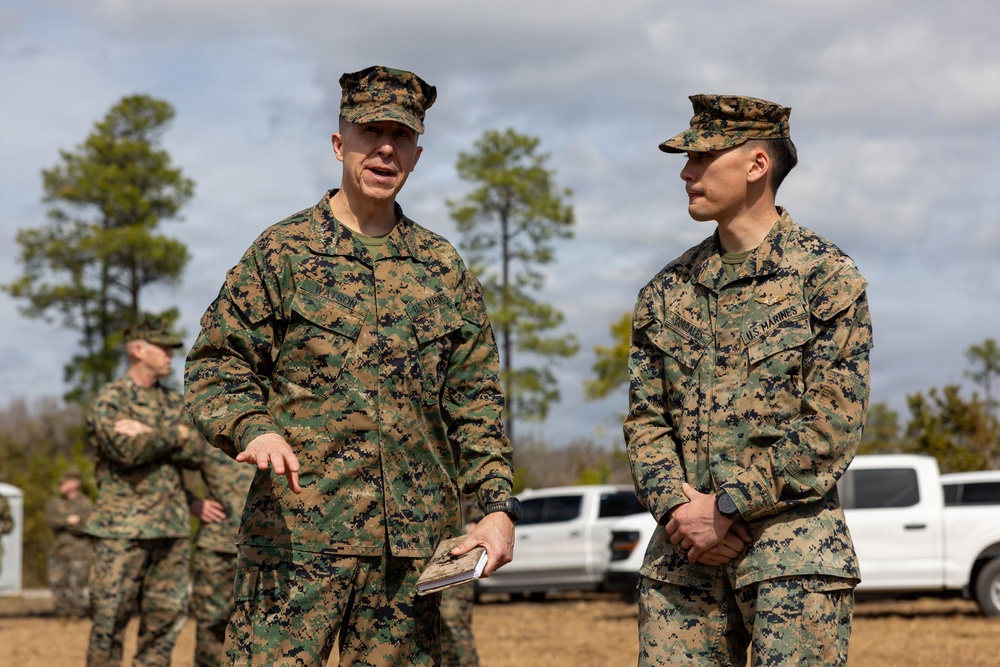 TECOM Commanding General Visit