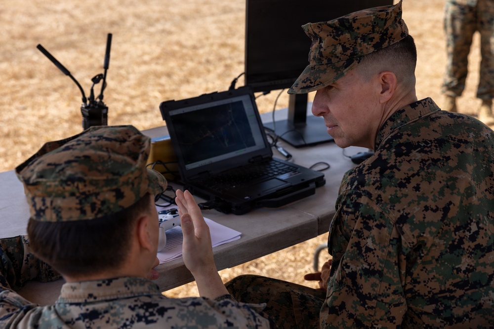 TECOM Commanding General Visit