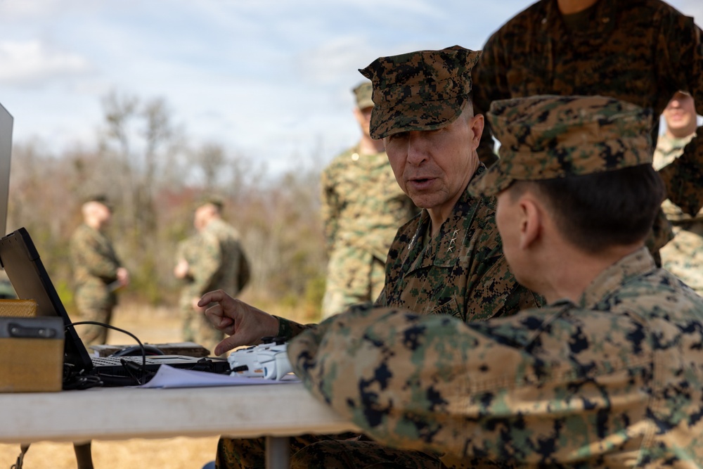 TECOM Commanding General Visit