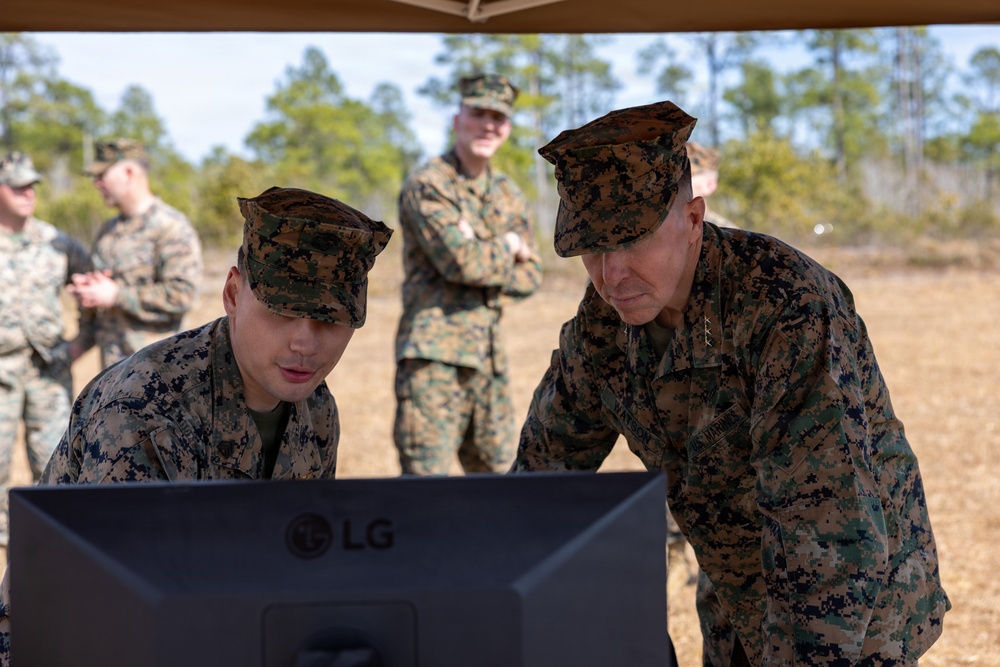 TECOM Commanding General Visit