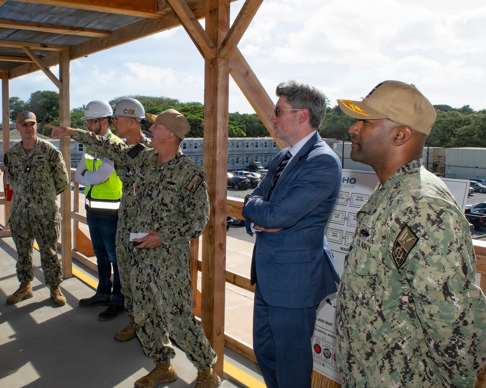 Pearl Harbor's Future: Navy's Top Lawyer Inspects Critical Shipyard Project