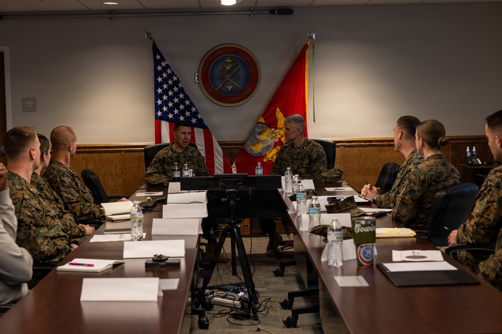 TECOM Commanding General Visit