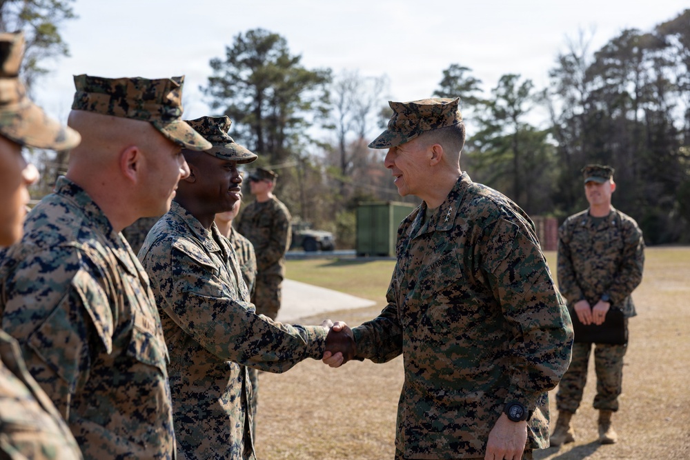 TECOM Commanding General Visit