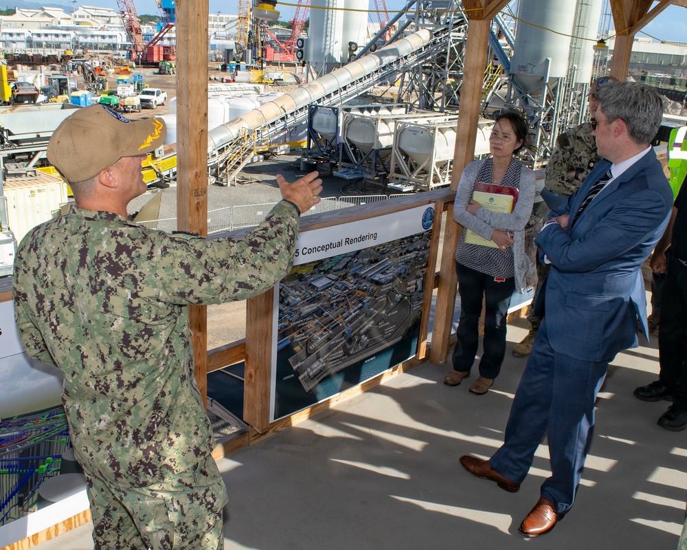 Pearl Harbor's Future: Navy's Top Lawyer Inspects Critical Shipyard Project