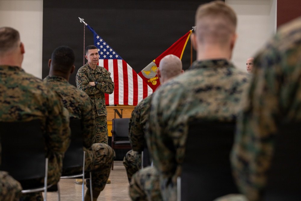 TECOM Commanding General Visit