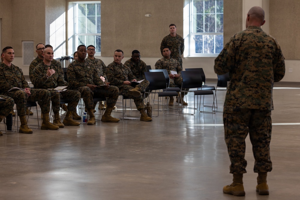 TECOM Commanding General Visit