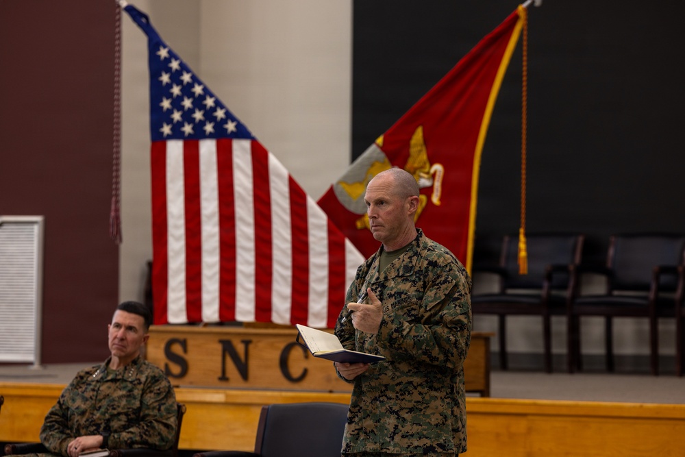 TECOM Commanding General Visit