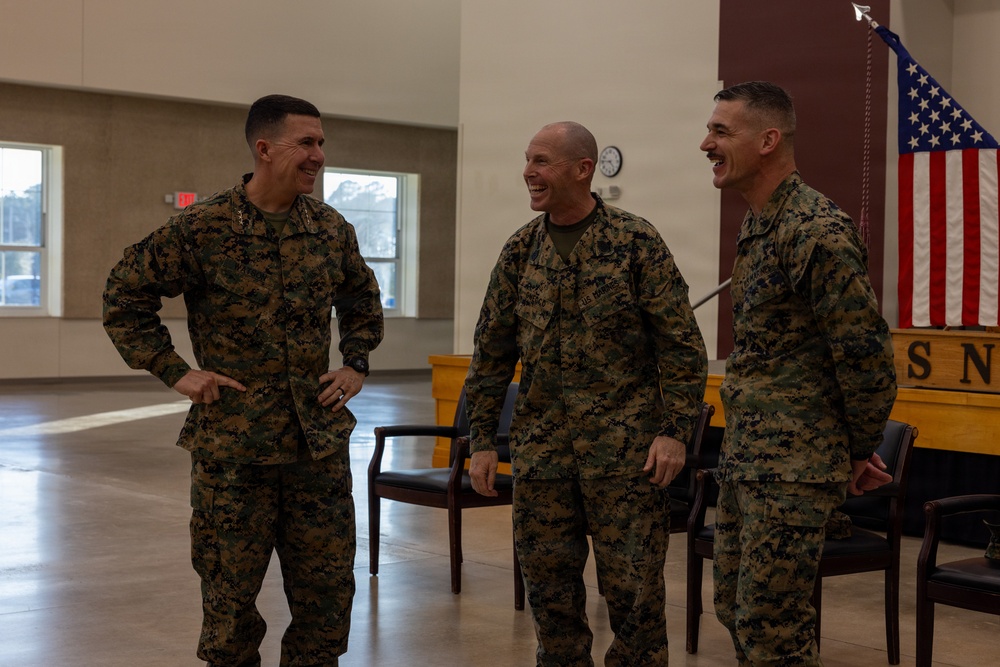TECOM Commanding General Visit