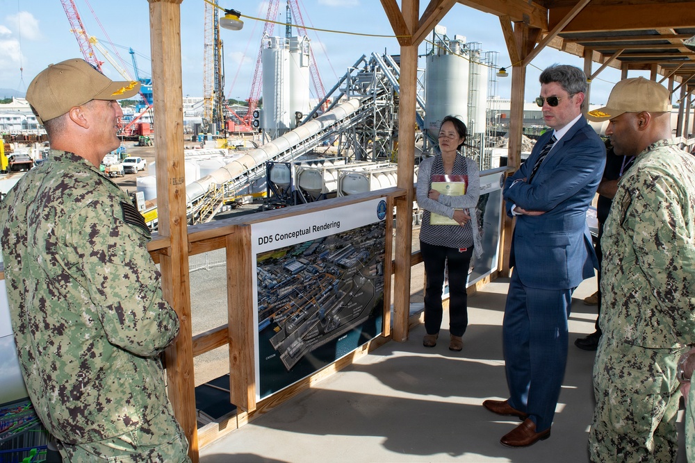 Pearl Harbor's Future: Navy's Top Lawyer Inspects Critical Shipyard Project