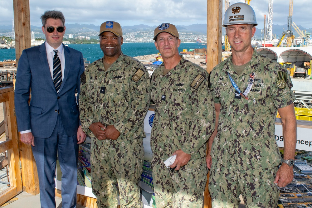 Pearl Harbor's Future: Navy's Top Lawyer Inspects Critical Shipyard Project