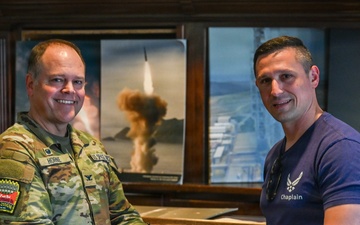 Patching Ceremony for GT-255 Test Launch