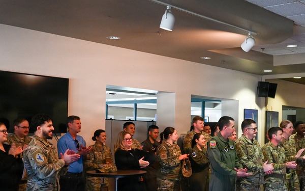 Patching Ceremony for GT-255 Test Launch