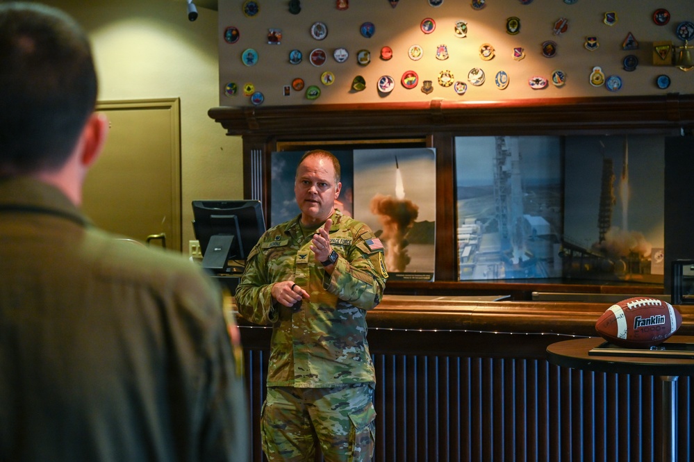 Patching Ceremony for GT-255 Test Launch