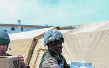 BM26: 18th Medical Group and U.S. Navy Ground Surgical Team operate out of EMEDS facility