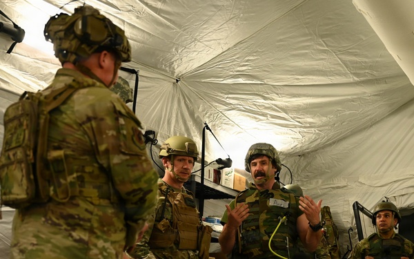 BM 26: 18th Medical Group and U.S. Navy Ground Surgical Team operate out of EMEDS facility