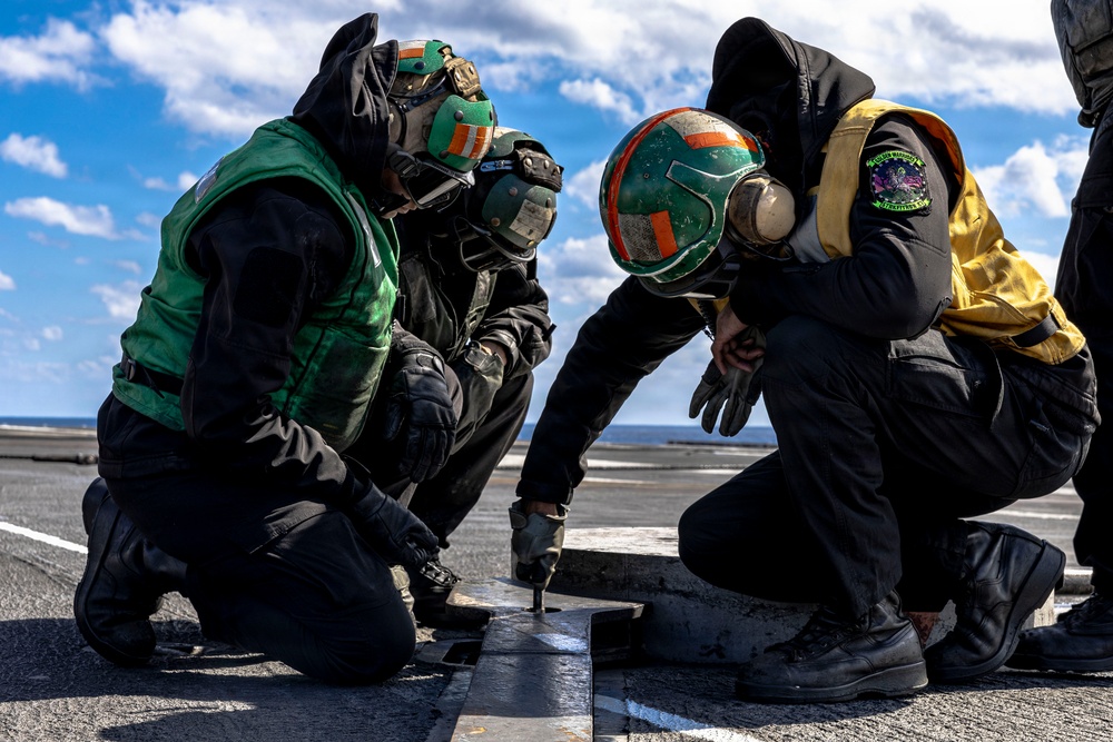 USS Gerald R. Ford (CVN 78) supports Operation Epic Fury
