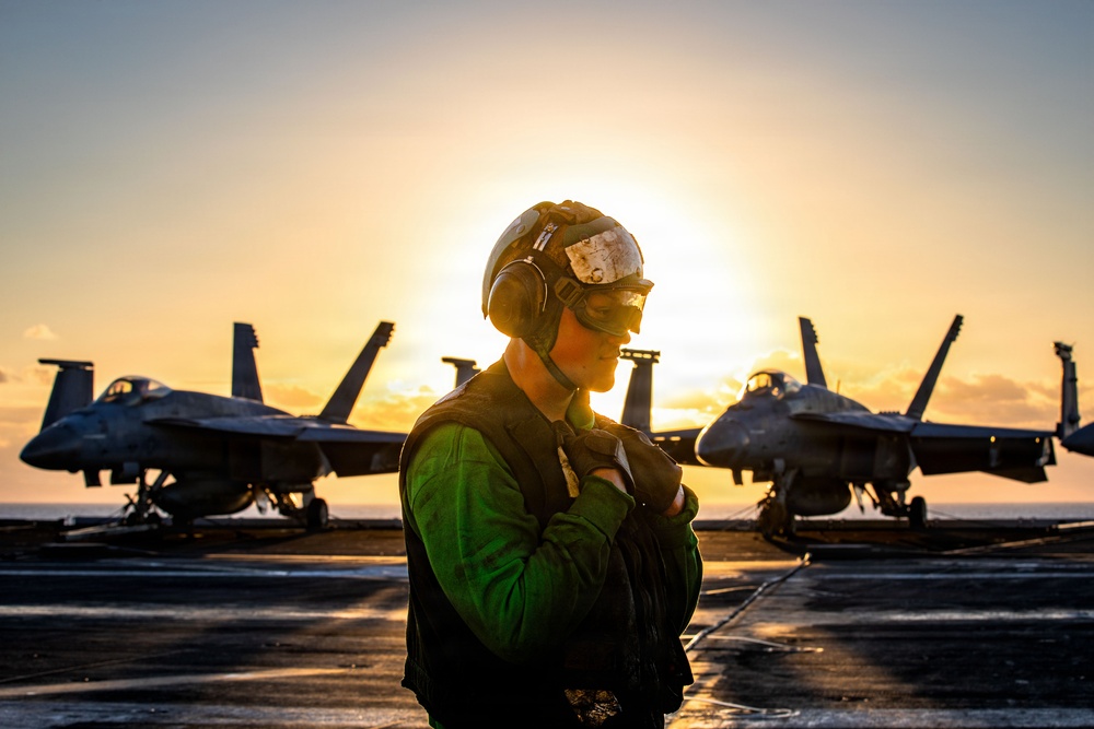 USS Gerald R. Ford (CVN 78) supports Operation Epic Fury
