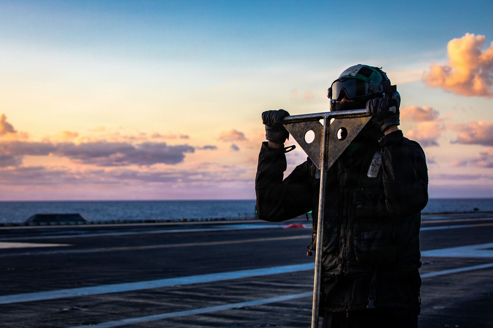 USS Gerald R. Ford (CVN 78) supports Operation Epic Fury