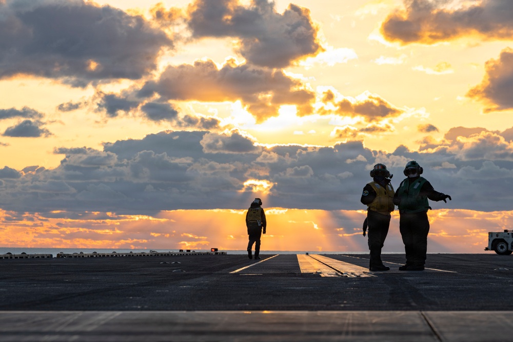 USS Gerald R. Ford (CVN 78) Conducts Flight Operations During Operation Epic Fury
